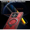 Phonesta MagLock Armor Back Cover hoesje met ring en MagSafe voor Xiaomi Poco X6 Pro - Rood 6