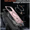 Phonesta MagLock Armor Back Cover hoesje met ring en MagSafe voor Xiaomi Poco X6 Pro - Roségoud 5