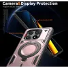 Phonesta MagLock Armor Back Cover hoesje met ring en MagSafe voor Xiaomi Poco X6 Pro - Roségoud 6