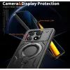 Phonesta MagLock Armor Back Cover hoesje met ring en MagSafe voor Xiaomi Poco X6 Pro - Zwart 6