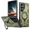 Phonesta MagLock Armor Back Cover hoesje met ring en MagSafe voor Samsung Galaxy S25 Ultra - Groen