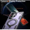 Phonesta MagLock Armor Back Cover hoesje met ring en MagSafe voor Samsung Galaxy S25 Ultra - Paars 6