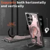 Phonesta MagLock Armor Back Cover hoesje met ring en MagSafe voor Samsung Galaxy S25 Ultra - Roségoud 2
