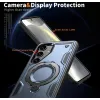 Phonesta MagLock Armor Back Cover hoesje met ring en MagSafe voor Samsung Galaxy S25/S24 - Donkerblauw 6