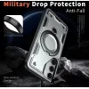 Phonesta MagLock Armor Back Cover hoesje met ring en MagSafe voor Samsung Galaxy S25/S24 - Grijs 4