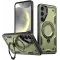 Phonesta MagLock Armor Back Cover hoesje met ring en MagSafe voor Samsung Galaxy S25/S24 - Groen