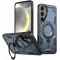 Phonesta MagLock Armor Back Cover hoesje met ring en MagSafe voor Samsung Galaxy S25 Plus/S24 Plus - Donkerblauw