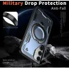 Phonesta MagLock Armor Back Cover hoesje met ring en MagSafe voor Samsung Galaxy S25 Plus/S24 Plus - Donkerblauw 4