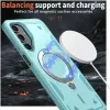 Phonesta MagLock Armor Back Cover hoesje met ring en MagSafe voor Samsung Galaxy S25 Plus/S24 Plus - Lichtblauw 3
