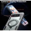 Phonesta MagLock Armor Back Cover hoesje met ring en MagSafe voor Google Pixel 9 Pro XL - Grijs 6