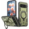 Phonesta MagLock Armor Back Cover hoesje met ring en MagSafe voor Google Pixel 9 Pro XL - Groen