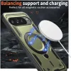 Phonesta MagLock Armor Back Cover hoesje met ring en MagSafe voor Google Pixel 9 Pro XL - Groen 3