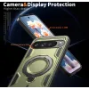 Phonesta MagLock Armor Back Cover hoesje met ring en MagSafe voor Google Pixel 9 Pro XL - Groen 6