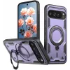 Phonesta MagLock Armor Back Cover hoesje met ring en MagSafe voor Google Pixel 9 Pro XL - Paars