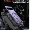 Phonesta MagLock Armor Back Cover hoesje met ring en MagSafe voor Google Pixel 9 Pro XL - Paars 5