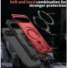 Phonesta MagLock Armor Back Cover hoesje met ring en MagSafe voor Google Pixel 9 Pro XL - Rood 5