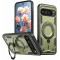 Phonesta MagLock Armor Back Cover hoesje met ring en MagSafe voor Google Pixel 9 / 9 Pro - Groen