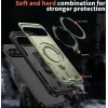 Phonesta MagLock Armor Back Cover hoesje met ring en MagSafe voor Google Pixel 9 / 9 Pro - Groen 5