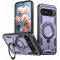 Phonesta MagLock Armor Back Cover hoesje met ring en MagSafe voor Google Pixel 9 / 9 Pro - Paars