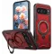 Phonesta MagLock Armor Back Cover hoesje met ring en MagSafe voor Google Pixel 9 / 9 Pro - Rood