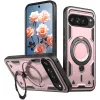 Phonesta MagLock Armor Back Cover hoesje met ring en MagSafe voor Google Pixel 9 / 9 Pro - Roségoud