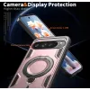 Phonesta MagLock Armor Back Cover hoesje met ring en MagSafe voor Google Pixel 9 / 9 Pro - Roségoud 6