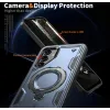 Phonesta MagLock Armor Back Cover hoesje met ring en MagSafe voor Samsung Galaxy A16 - Donkerblauw 6