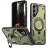 Phonesta MagLock Armor Back Cover hoesje met ring en MagSafe voor Samsung Galaxy A16 - Groen