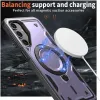 Phonesta MagLock Armor Back Cover hoesje met ring en MagSafe voor Samsung Galaxy A16 - Paars 3
