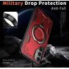 Phonesta MagLock Armor Back Cover hoesje met ring en MagSafe voor Samsung Galaxy A16 - Rood 4