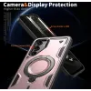 Phonesta MagLock Armor Back Cover hoesje met ring en MagSafe voor Samsung Galaxy A16 - Roségoud 6