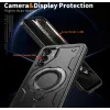 Phonesta MagLock Armor Back Cover hoesje met ring en MagSafe voor Samsung Galaxy A16 - Zwart 6
