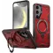 Phonesta MagLock Armor Back Cover hoesje met ring en MagSafe voor Samsung Galaxy S24 FE - Rood