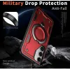 Phonesta MagLock Armor Back Cover hoesje met ring en MagSafe voor Samsung Galaxy S24 FE - Rood 4