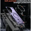 Phonesta MagLock Armor Back Cover hoesje met ring en MagSafe voor Samsung Galaxy S24 Ultra - Paars 5