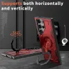 Phonesta MagLock Armor Back Cover hoesje met ring en MagSafe voor Samsung Galaxy S24 Ultra - Rood 2