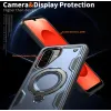 Phonesta MagLock Armor Back Cover hoesje met ring en MagSafe voor Samsung Galaxy A26 - Donkerblauw 6