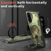 Phonesta MagLock Armor Back Cover hoesje met ring en MagSafe voor Samsung Galaxy A26 - Groen 2