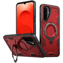 Phonesta MagLock Armor Back Cover hoesje met ring en MagSafe voor Samsung Galaxy A26 - Rood