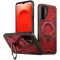 Phonesta MagLock Armor Back Cover hoesje met ring en MagSafe voor Samsung Galaxy A26 - Rood