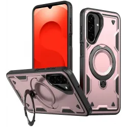 Phonesta MagLock Armor Back Cover hoesje met ring en MagSafe voor Samsung Galaxy A26 - Roségoud