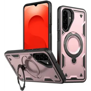 Phonesta MagLock Armor Back Cover hoesje met ring en MagSafe voor Samsung Galaxy A26 - Roségoud