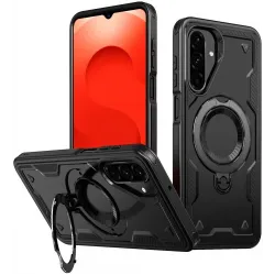 Phonesta MagLock Armor Back Cover hoesje met ring en MagSafe voor Samsung Galaxy A26 - Zwart