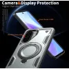 Phonesta MagLock Armor Back Cover hoesje met ring en MagSafe voor Samsung Galaxy A36/A56 - Grijs 6