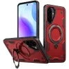 Phonesta MagLock Armor Back Cover hoesje met ring en MagSafe voor Samsung Galaxy A36/A56 - Rood