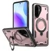 Phonesta MagLock Armor Back Cover hoesje met ring en MagSafe voor Samsung Galaxy A36/A56 - Roségoud