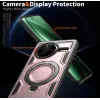 Phonesta MagLock Armor Back Cover hoesje met ring en MagSafe voor Xiaomi Poco F7 Pro/F7 Ultra - Roségoud 6