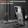 Phonesta MagLock Armor Back Cover hoesje met ring en MagSafe voor Xiaomi Poco X7 Pro - Grijs 1