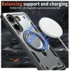 Phonesta MagLock Armor Back Cover hoesje met ring en MagSafe voor Xiaomi Poco X7 Pro - Grijs 2