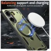 Phonesta MagLock Armor Back Cover hoesje met ring en MagSafe voor Xiaomi Poco X7 Pro - Groen 2